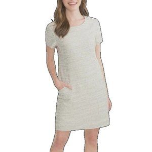 NWT Womens Size 0 Southern Tide Paislee Seafoam Green Tweed Mini Preppy Dress